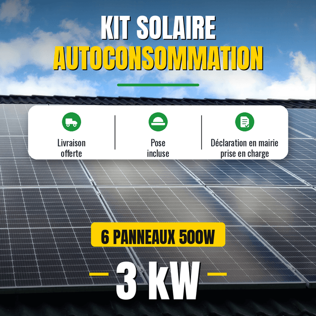 Kit Autoconsommation Solaire 3 kWc