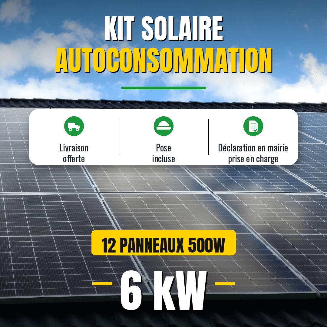 Kit Autoconsommation Solaire 6 kWc